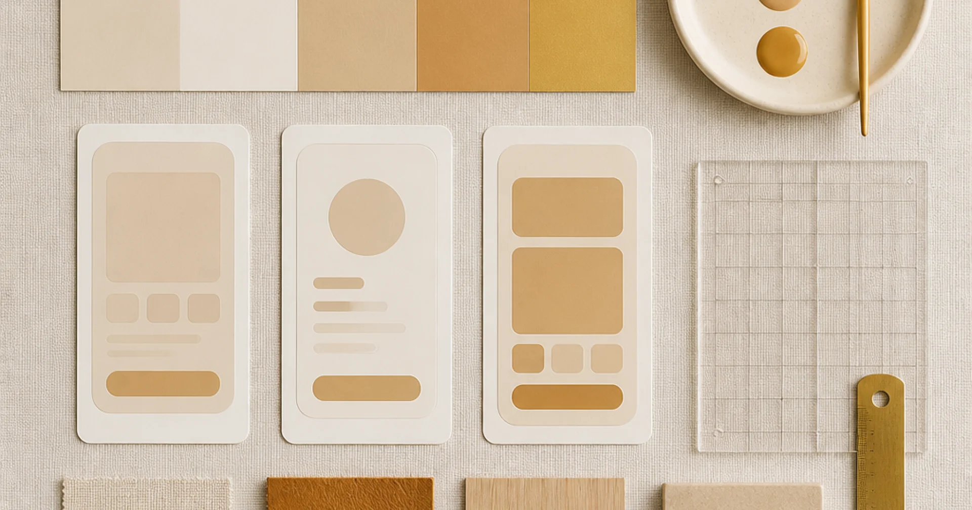 Le retour des palettes chaleureuses dans le design numérique